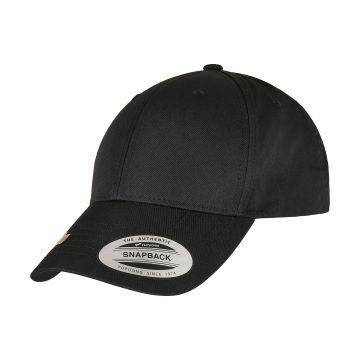 Recycled poly twill snapback (7706RS) - Black - One size