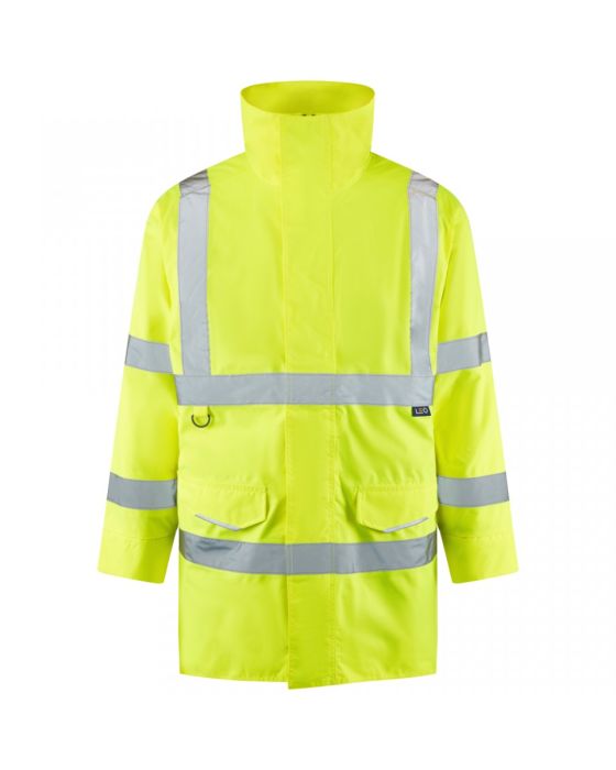 A01-Y Tawstock Hi Vis Anorak Jacket Yellow A01-Y Tawstock Hi Vis Anorak Jacket Yellow