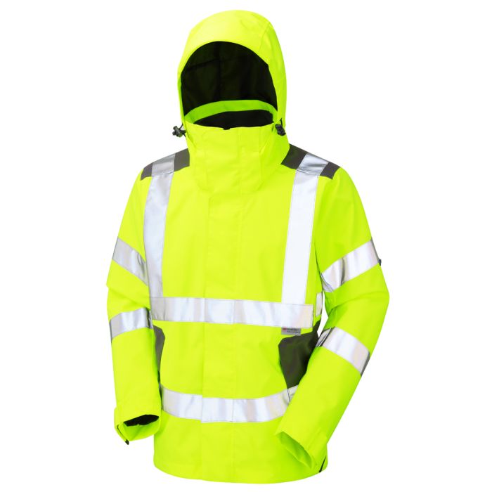 Exmoor ISO 20471 Class 3 Breathable Jacket Yellow J04 Y Exmoor ISO 20471 Class 3 Breathable Jacket Yellow J04 Y
