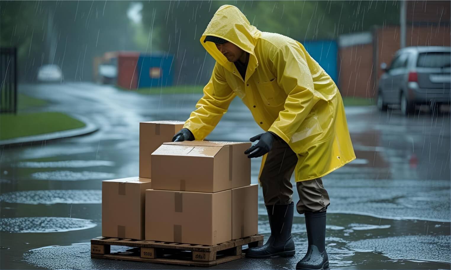 Weather-resistant garments
